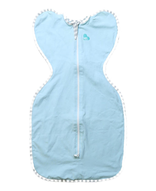 A Blue Sleepsacs from Love To Dream in size 0-3M for neutral. (Front View)