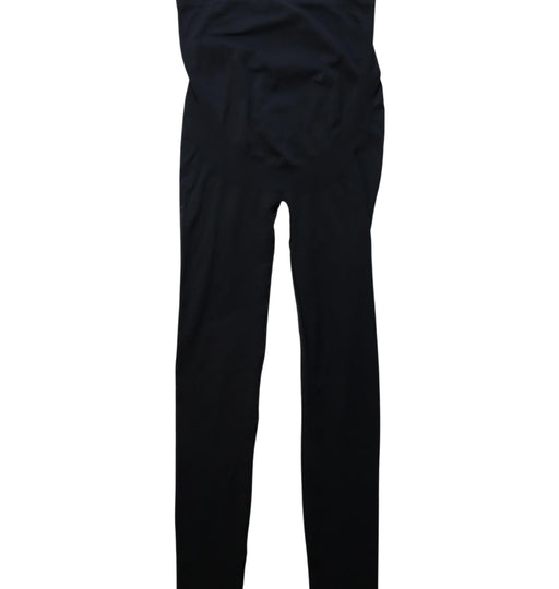A Black Leggings from Seraphine in size S for maternity. (Front View)