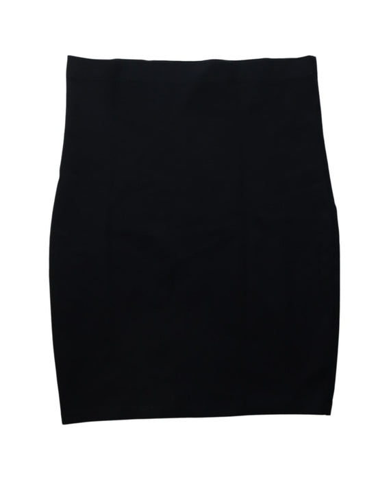 A Black Mid Skirts from Seraphine in size S for maternity. (Front View)