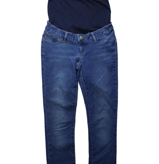 A Multicolour Jeans from Seraphine in size S for maternity. (Front View)