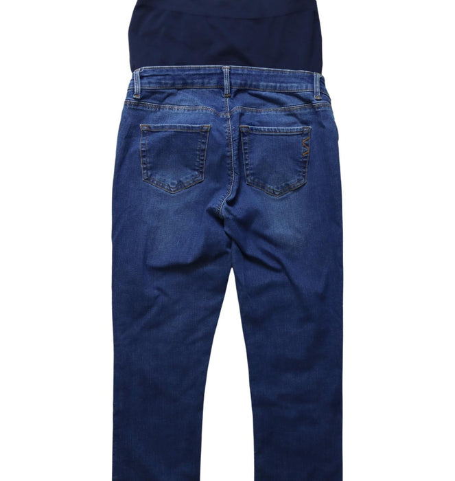 A Multicolour Jeans from Seraphine in size S for maternity. (Back View)