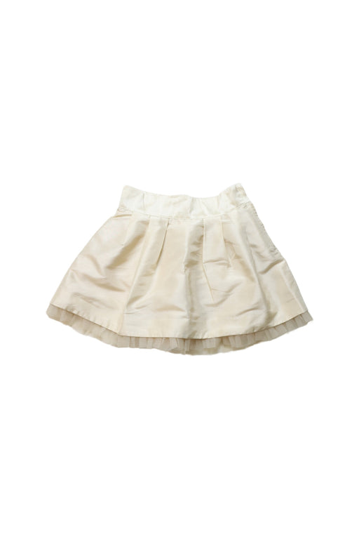 A Ivory Short Skirts from Janie & Jack in size 3T for girl. (Front View)