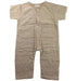 A Beige Short Sleeve Jumpsuits from Sons & Daughters in size 5T for boy. (Front View)