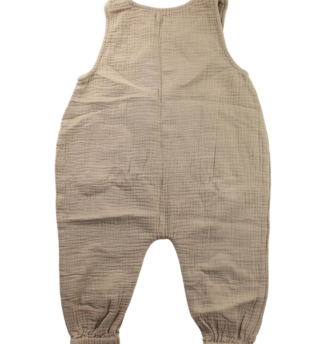 A Beige Long Overalls from Sons & Daughters in size 5T for girl. (Back View)