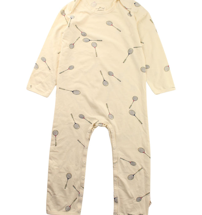 A Beige Long Sleeve Jumpsuits from Konges Sløjd in size 18-24M for boy. (Front View)