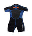 A Black Swimsuits from Aquasport in size 2T for boy. (Back View)