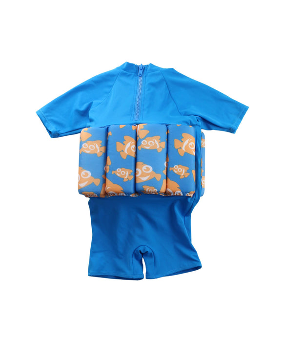 A Blue Floatsuits from Konfidence in size 18-24M for boy. (Back View)