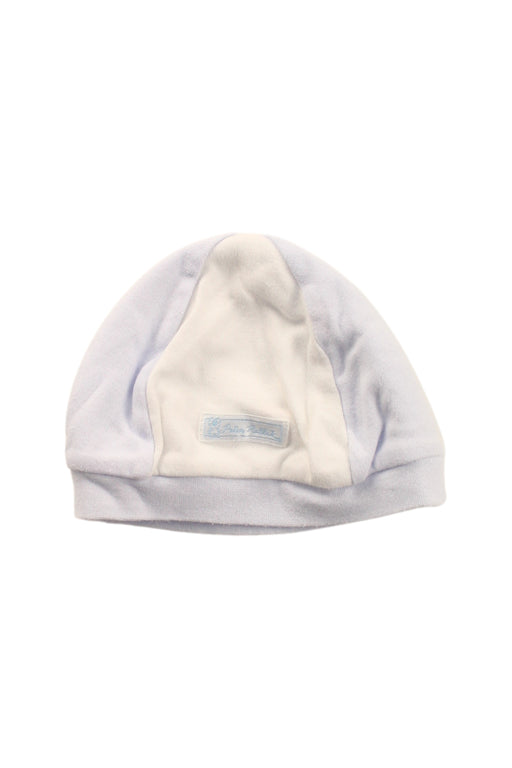 A White Beanies from Peter Rabbit in size 3-6M for boy. (Front View)