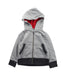 A Grey Zippered Sweatshirts from Crewcuts in size 2T for boy. (Front View)