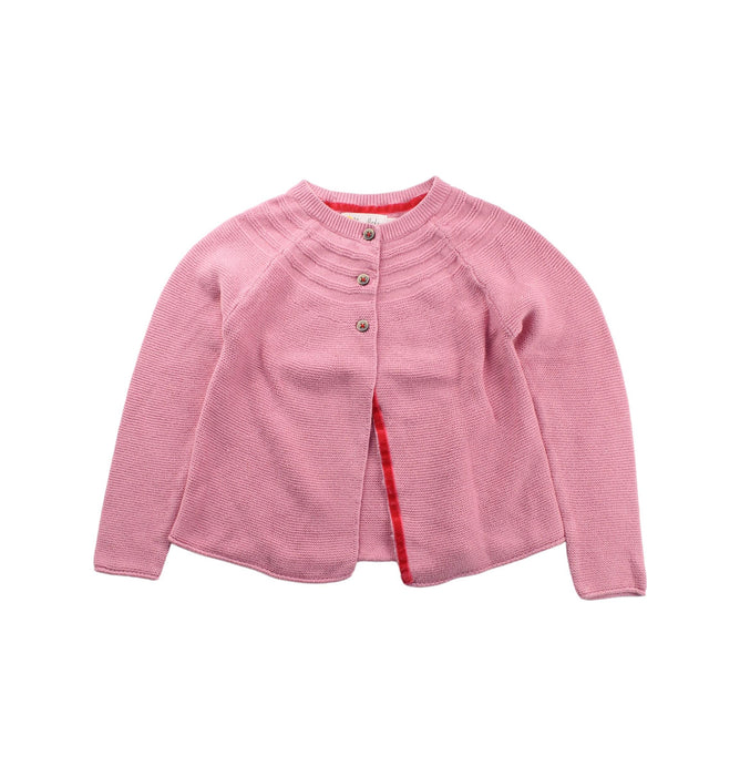 A Pink Cardigans from Boden in size 6T for girl. (Front View)
