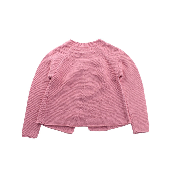 A Pink Cardigans from Boden in size 6T for girl. (Back View)
