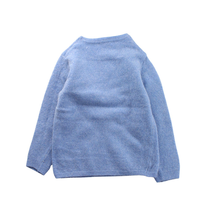 A Blue Knit Sweaters from Confiture in size 6T for girl. (Back View)
