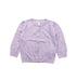 A Purple Cardigans from Ralph Lauren in size 12-18M for girl. (Front View)