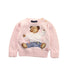 A Pink Knit Sweaters from Ralph Lauren in size 6-12M for girl. (Front View)