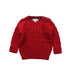 A Red Knit Sweaters from Ralph Lauren in size 6-12M for girl. (Front View)