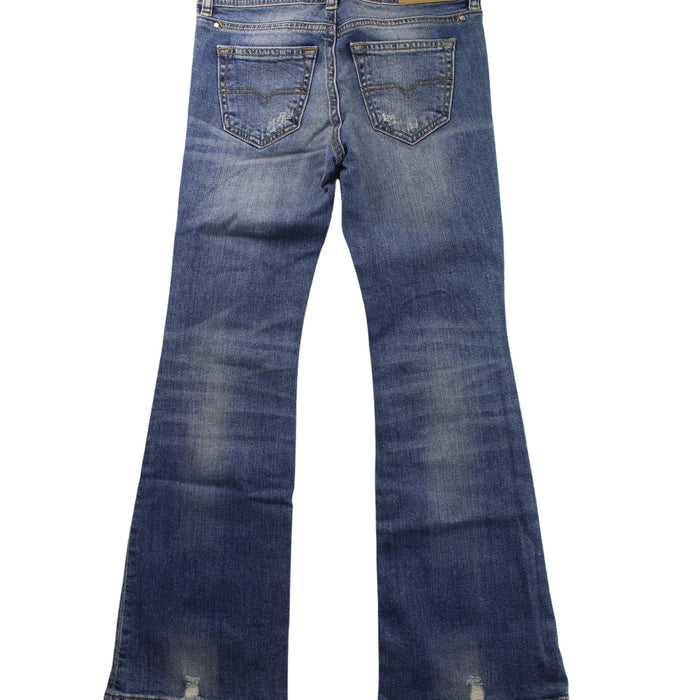A Blue Jeans from Diesel in size 8Y for girl. (Back View)