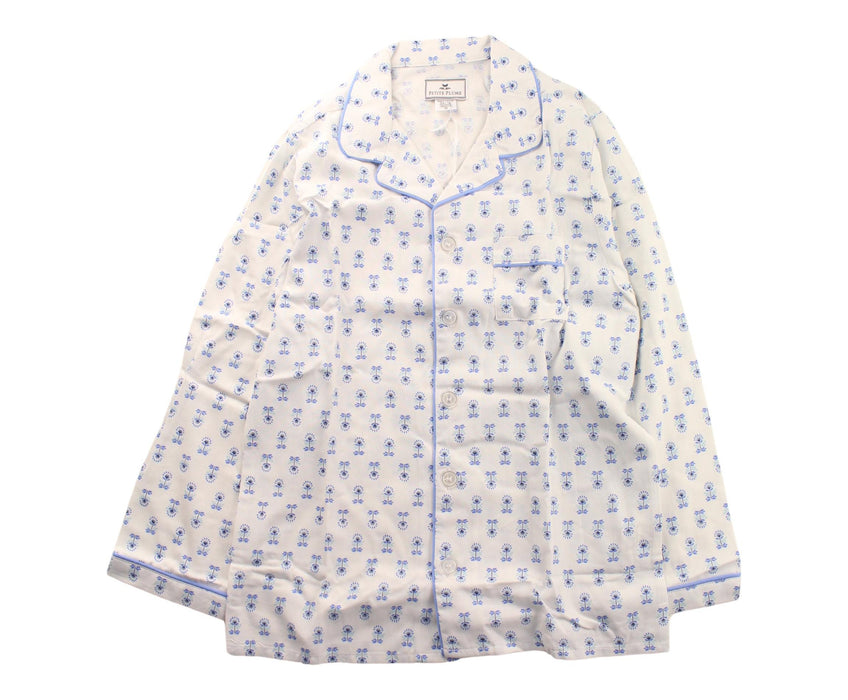 A Blue Pyjama Sets from Petite Plume in size 10Y for girl. (Front View)