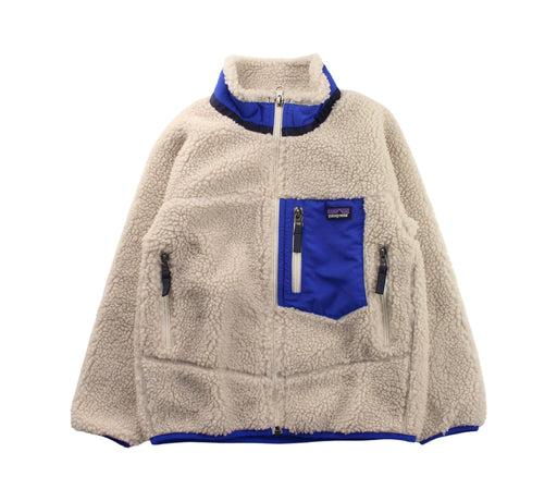 A Blue Lightweight Jackets from Patagonia in size 5T for neutral. (Front View)