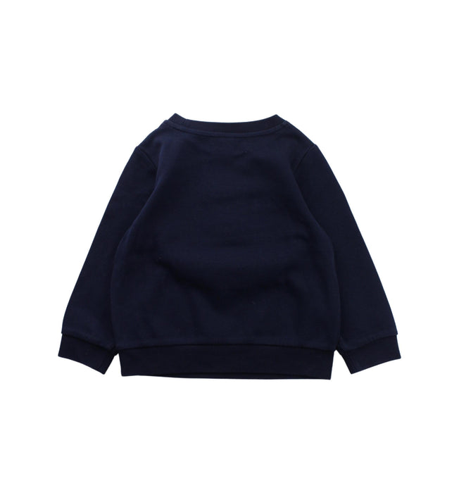 A Blue Crewneck Sweatshirts from Jacadi in size 3T for boy. (Back View)