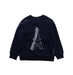 A Blue Crewneck Sweatshirts from Jacadi in size 4T for boy. (Front View)