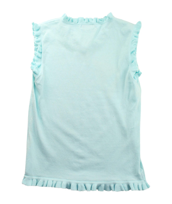 A Green Sleeveless Tops from Nicholas & Bears in size 14Y for girl. (Back View)