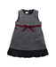 A Grey Sleeveless Dresses from Familiar in size 18-24M for girl. (Front View)