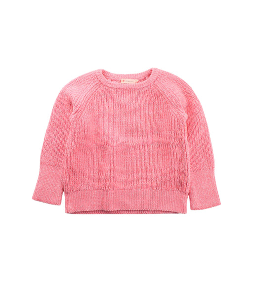 A Pink Knit Sweaters from Crewcuts in size 3T for girl. (Front View)