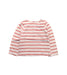 A Red Long Sleeve T Shirts from Jacadi in size 3T for girl. (Front View)