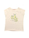 A White Short Sleeve T Shirts from Bonpoint in size 3T for girl. (Front View)