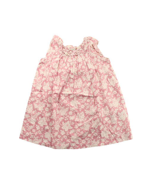 A Pink Sleeveless Dresses from Bonpoint in size O/S for girl. (Front View)