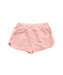 A Pink Shorts from Seed in size 3T for girl. (Front View)