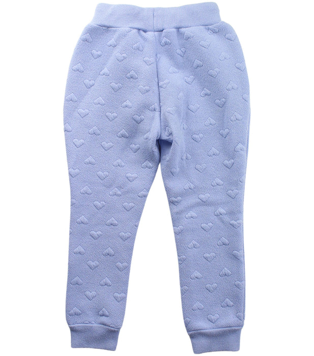 A Blue Sweatpants from Seed in size 2T for girl. (Back View)