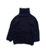 A Blue Knit Sweaters from Seed in size 12-18M for girl. (Back View)
