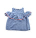 A Blue Short Sleeve Tops from Seed in size 3T for girl. (Front View)