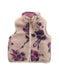 A Pink Outerwear Vests from Hakka in size 3T for girl. (Back View)
