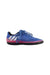 A Blue Sneakers from Adidas in size 5T for boy. (Front View)
