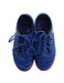 A Blue Sneakers from Adidas in size 5T for boy. (Back View)