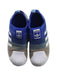 A Blue Slip Ons from Adidas in size 5T for boy. (Back View)