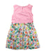 A White Sleeveless Dresses from Boden in size 5T for girl. (Back View)