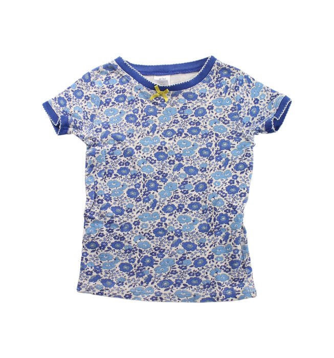 A Blue Shorts Sets from Boden in size 4T for girl. (Front View)