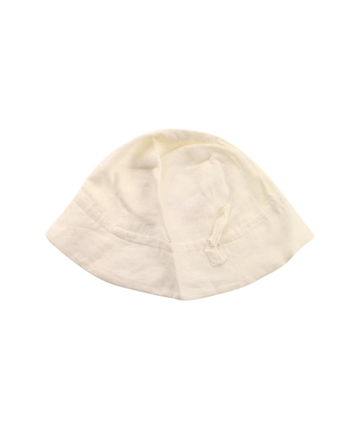 A White Sun Hats from Bonpoint in size O/S for girl. (Front View)