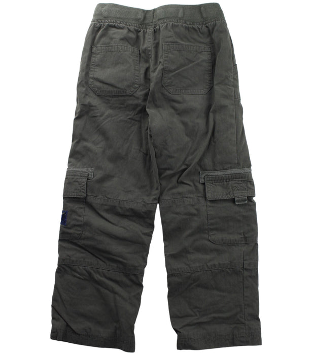 A Green Casual Pants from Jojo Maman Bébé in size 4T for boy. (Back View)