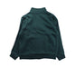 A Green Zippered Sweatshirts from Lacoste in size 10Y for boy. (Back View)