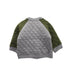 A Grey Cardigans from Petit Bateau in size 3-6M for boy. (Back View)