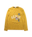 A Yellow Long Sleeve T Shirts from Petit Bateau in size 12Y for neutral. (Front View)