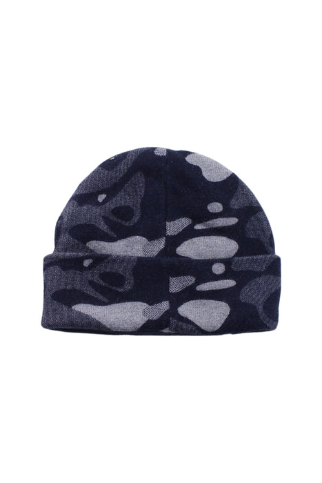 A Blue Beanies from Lacoste in size O/S for boy. (Back View)