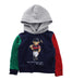 A Blue Hooded Sweatshirts from Polo Ralph Lauren in size 3T for boy. (Front View)