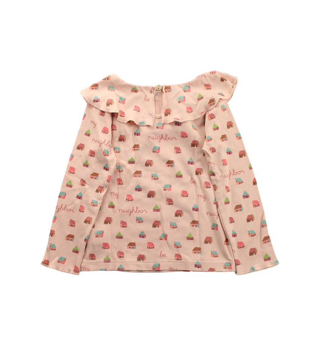 A Multicolour Sleeveless Tops from Oeuf in size 4T for girl. (Back View)