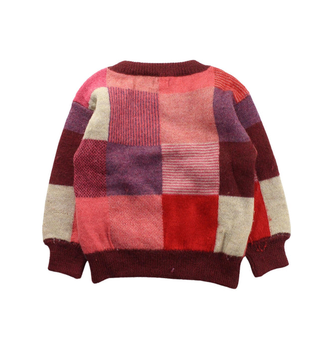 A Multicolour Knit Sweaters from Oeuf in size 5T for girl. (Back View)