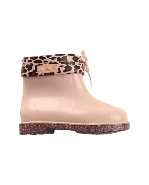 A Multicolour Casual Boots from Mini Melissa in size 4T for girl. (Front View)